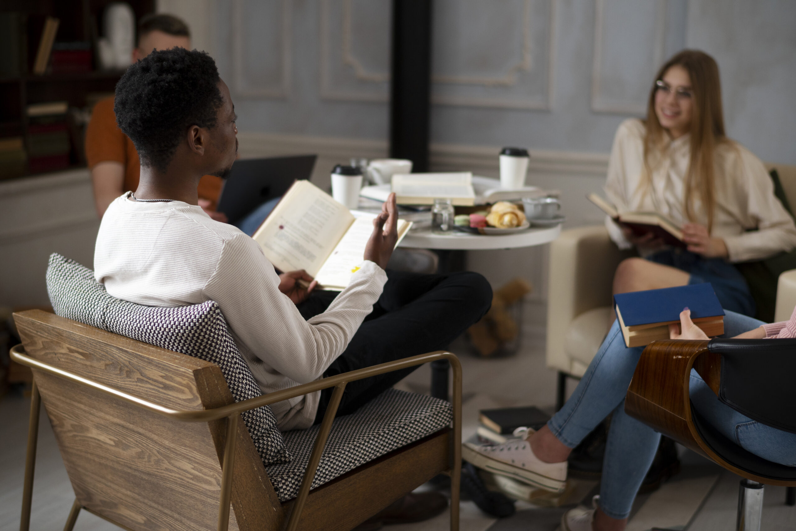 Group reading discussion
